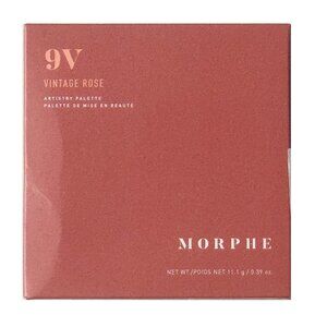 Morphe 9V Vintage Rose Artistry Eyeshadow Palette | 9 Neutral Rosy Shades | New